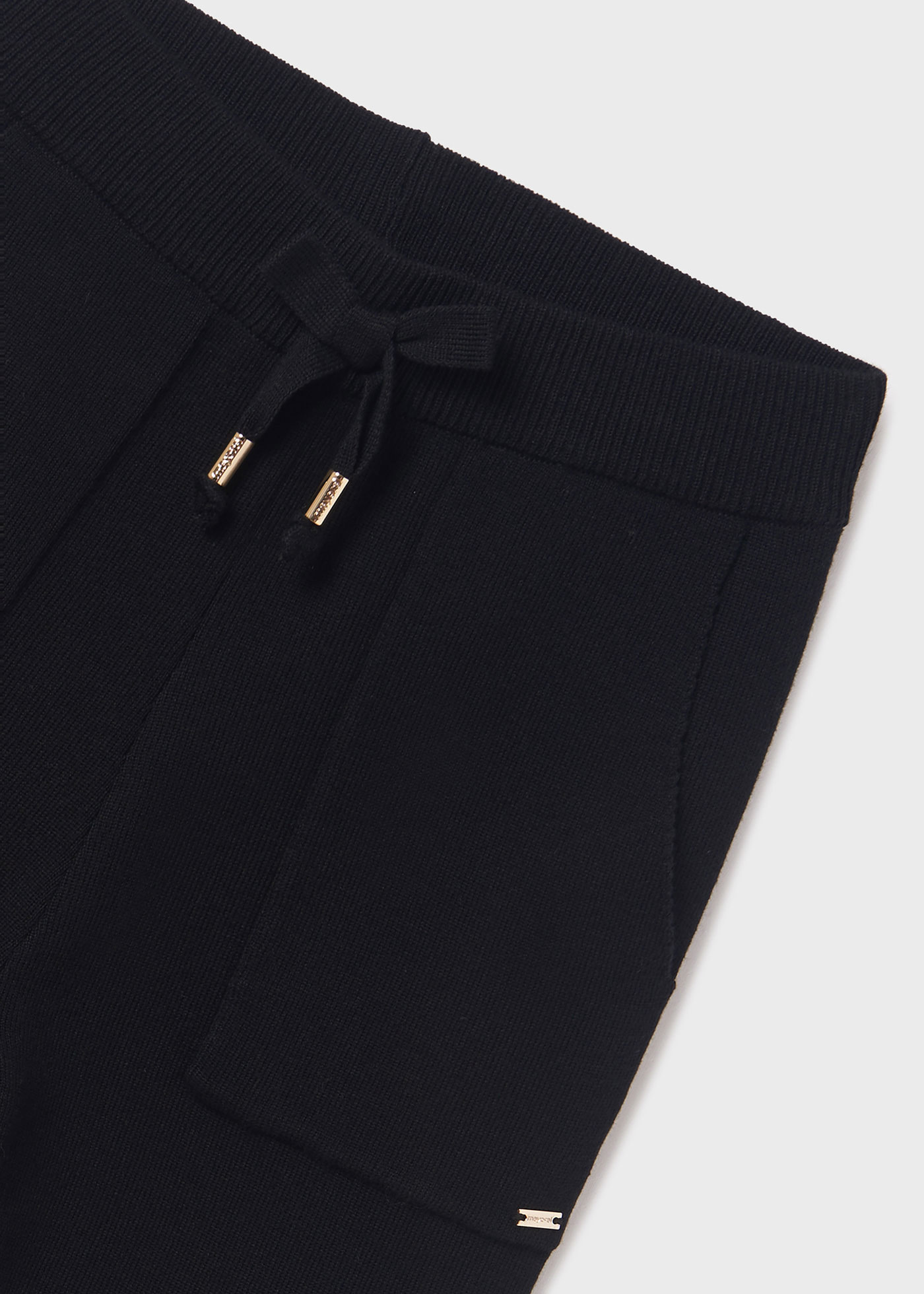 Conjunto de tricô de duas peças para meninas