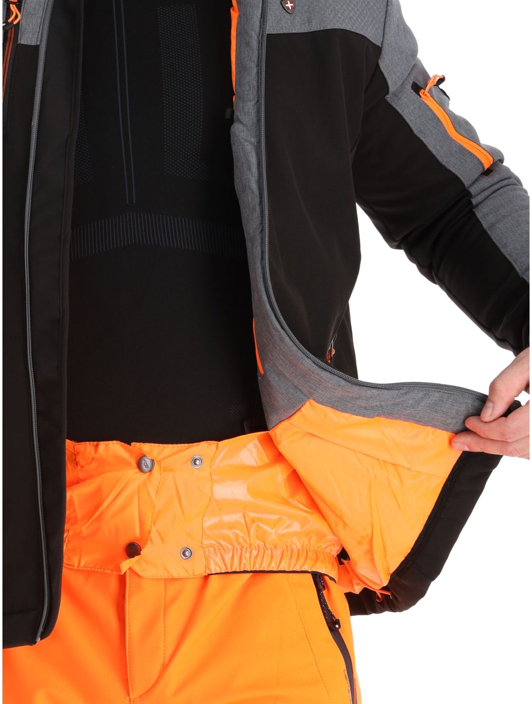 Nobel softshell ski-jas heren