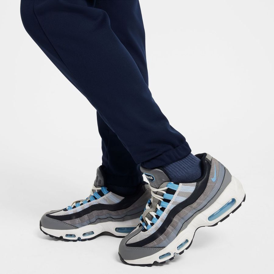 Nike Survêtement NSW Poly FZ - Bleu Foncé/Vert/Blanc Enfant
