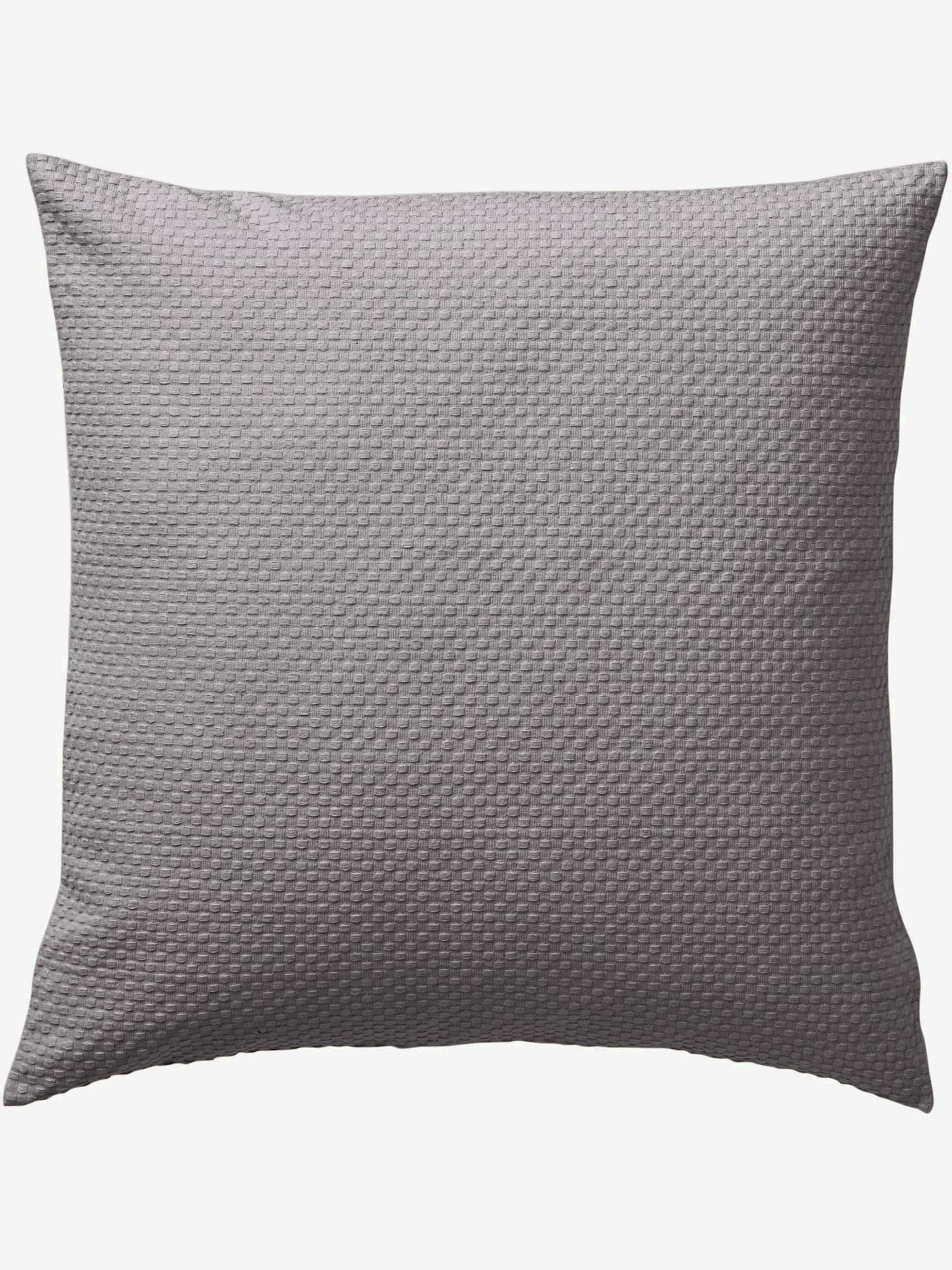 Housse de coussin tissé en relief
