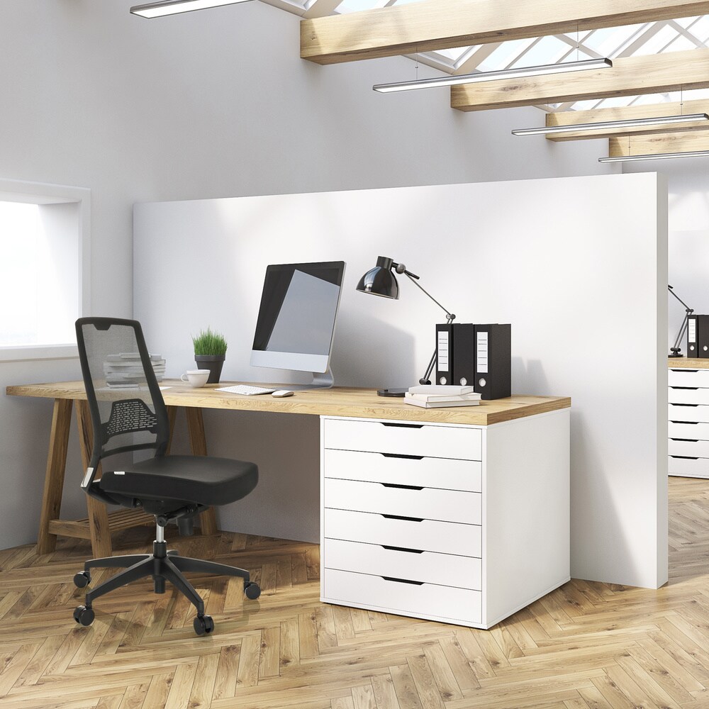 Profi Bürostuhl PORTO ECO I Stoff ohne Armlehnen hjh OFFICE