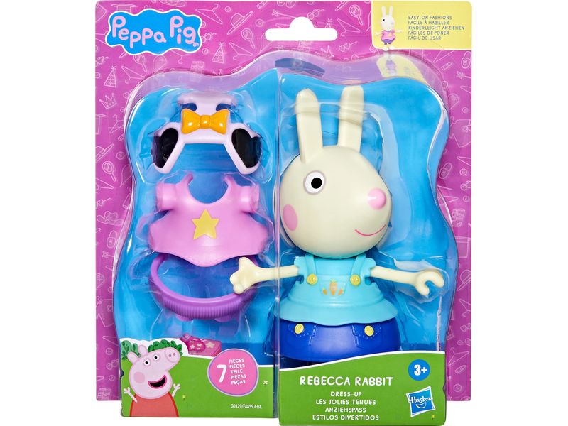 Hasbro Sammelfigur Peppa Pig und Freunde Dressup assortiert Kinderspielzeugfigur