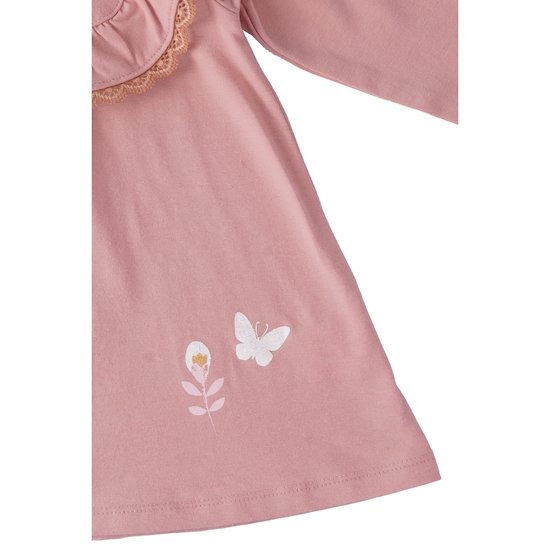 Tendre Botanique Ensemble Robe + Legging   Rose        3 mois   de               Marèse