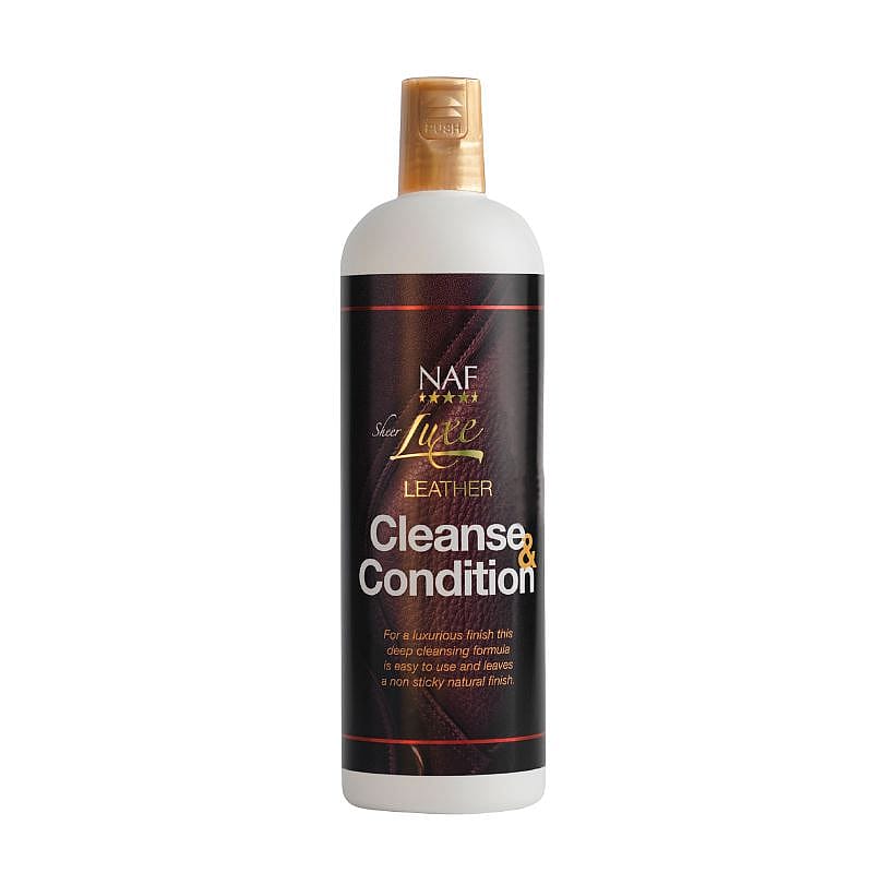 NAF Sheer Luxe Leather Cleanse – Voor zachte en effectieve reiniging van paardrijleder