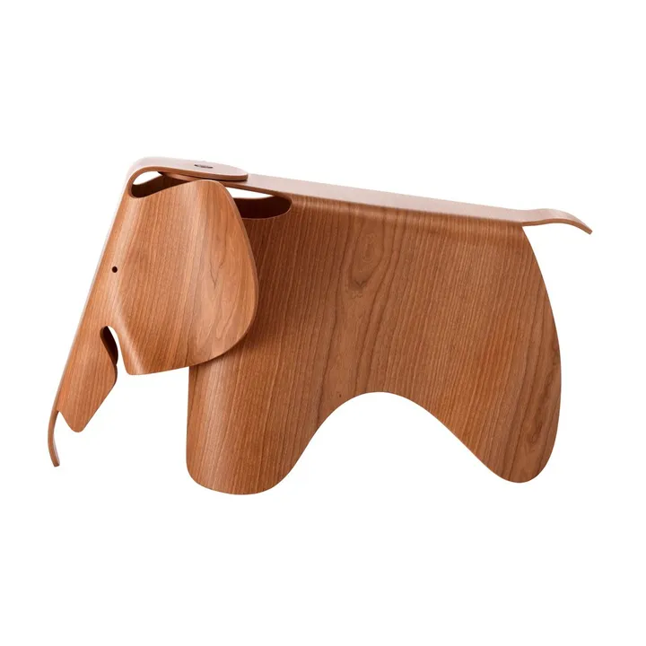 Vitra Tabouret Eames Eléphant - Charles & Ray Eames, 1945 - Ed.limitée | Cerisier