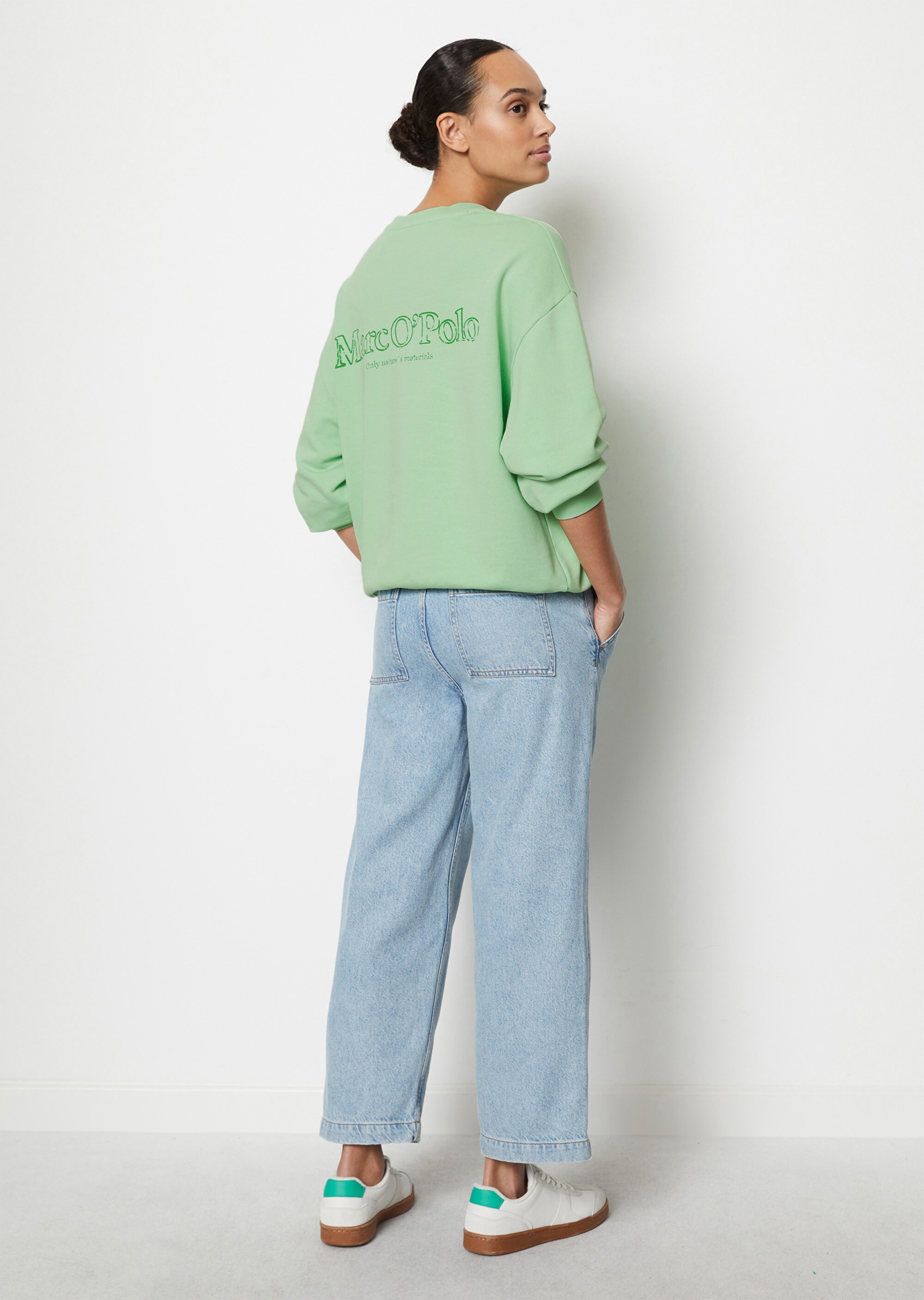 Logo-Sweatshirt looseaus Organic Cotton