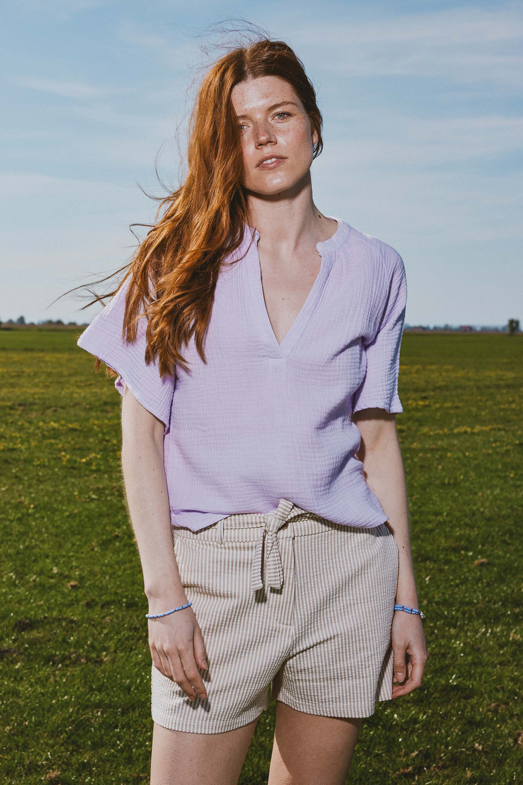 mousseline top