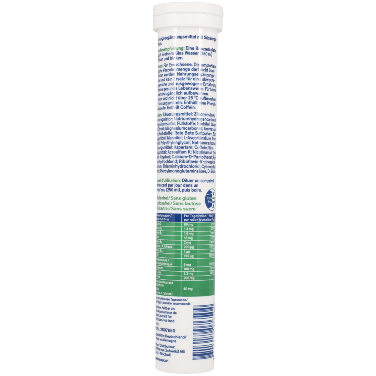 Tetesept Boost Brausetabletten 17 Stück