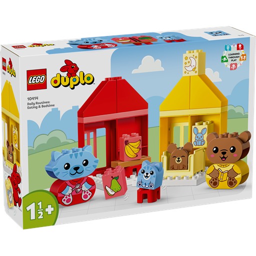 LEGO Duplo Min Første Dagligdagens Rutiner: Spisetid Og Sengetid - 10414