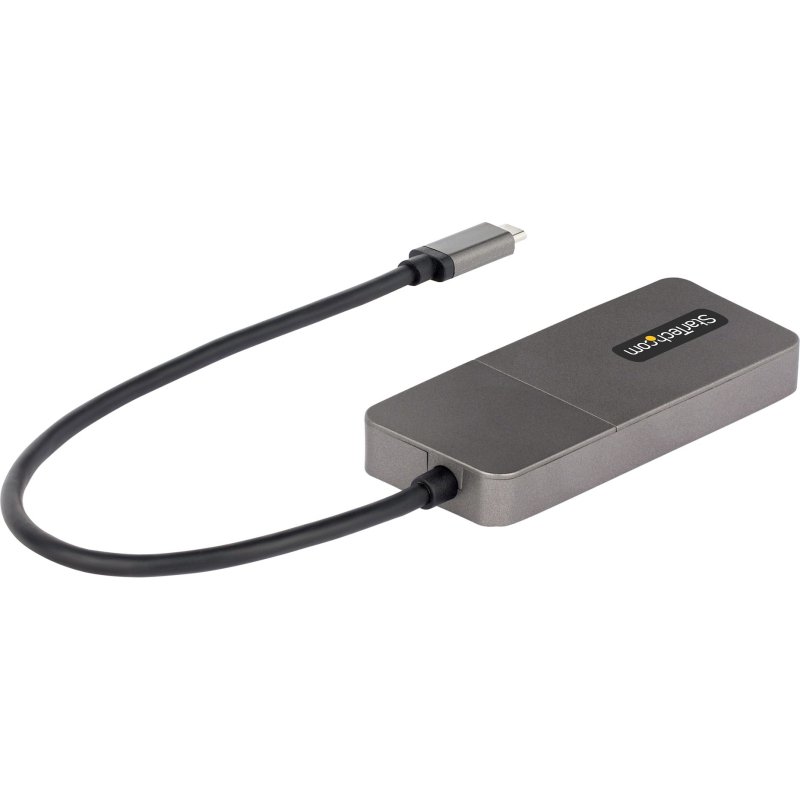 StarTech.com Hub USB-C MST à 3 Ports - Adaptateur Multi-Écrans USB C vers 3x HDMI pour PC Portable - Splitter Triple HDMI Jusqu'à 4K 60Hz avec DP 1.4 Alt Mode & DSC - Hub Thunderbolt 3 vers HDMI avec Câble de 30cm