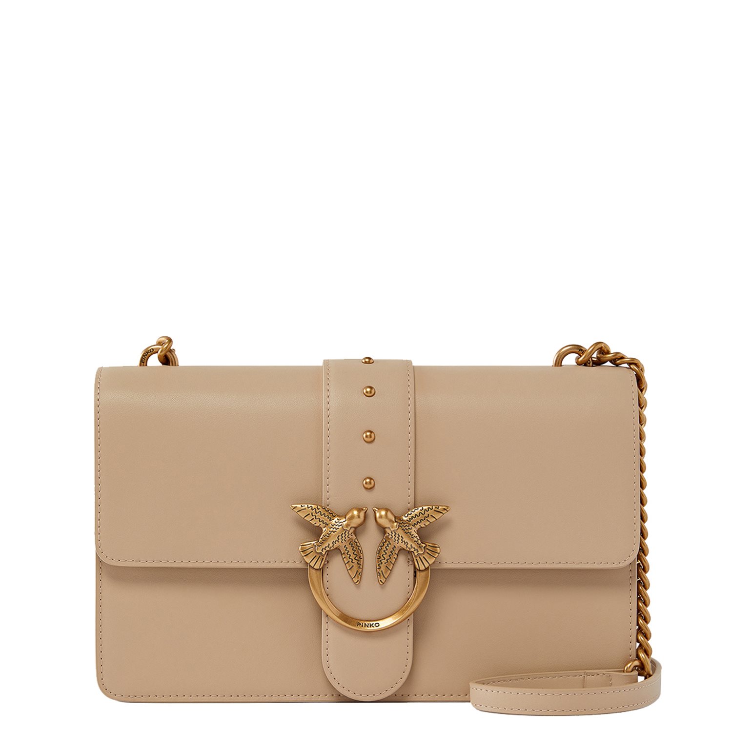 Pinko Love One Classic Cl beige-smoke grey-antiqueÂ gold