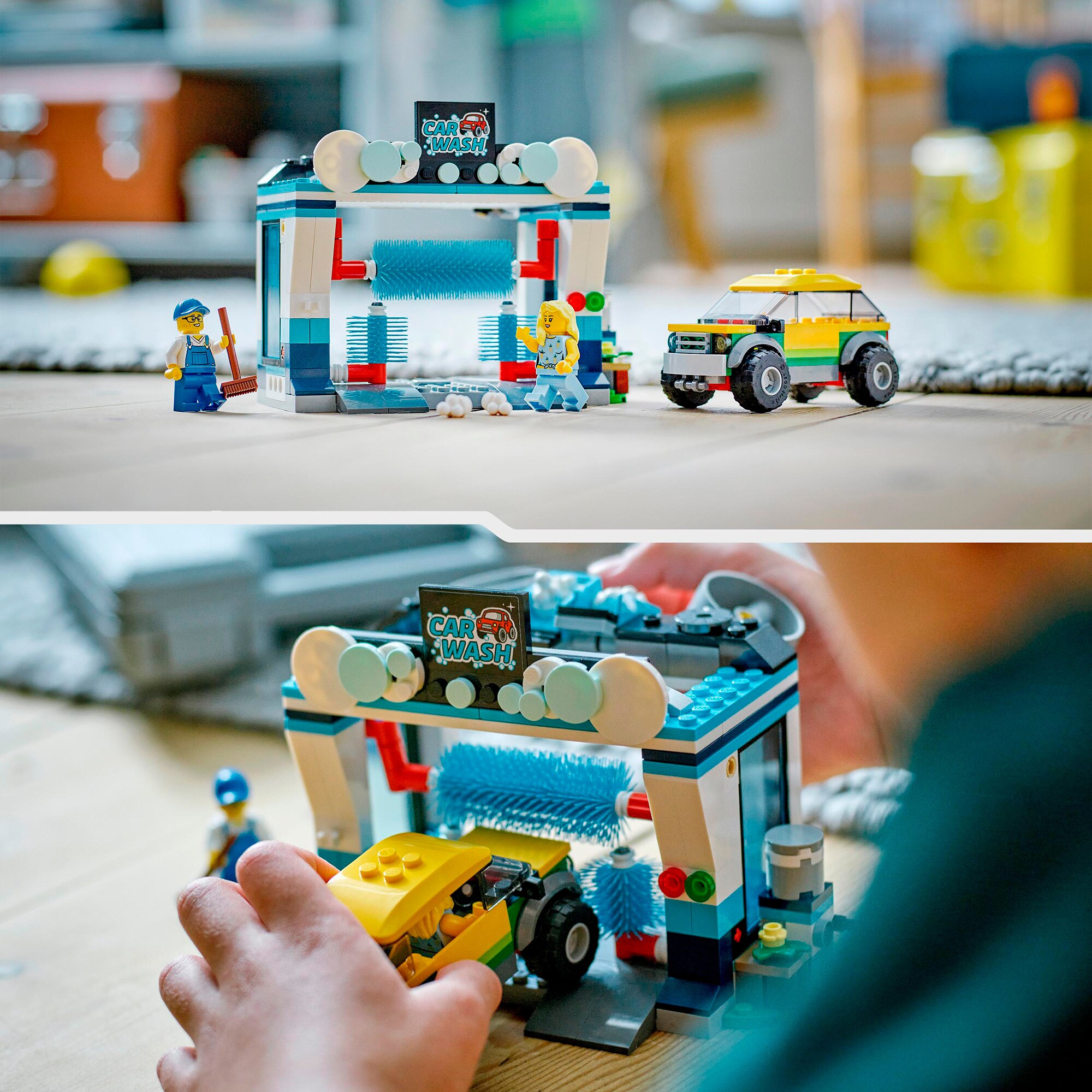 LEGO Konstruktionsspielzeug City Autowaschanlage