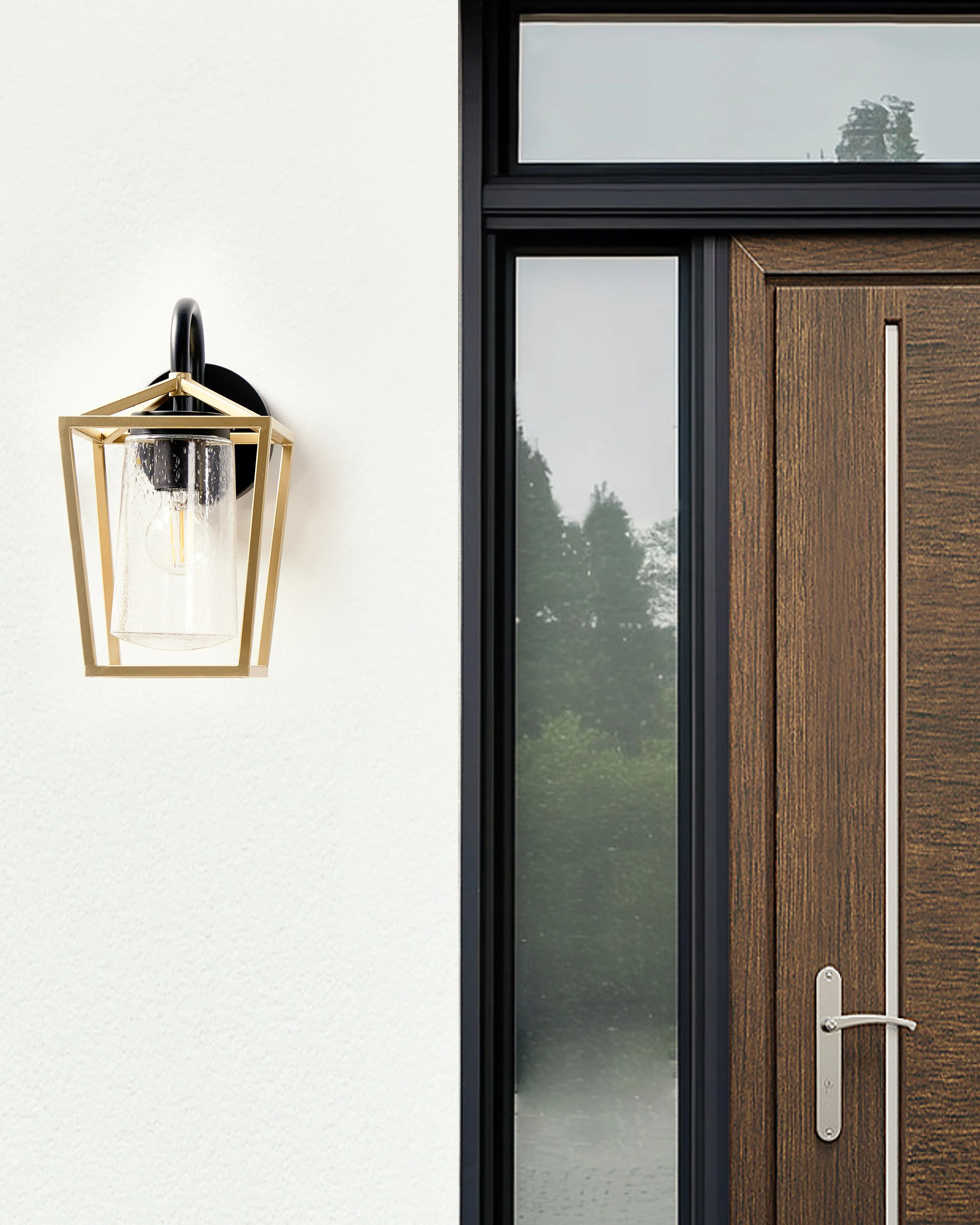 Buiten wandlamp ORDIE Goud
