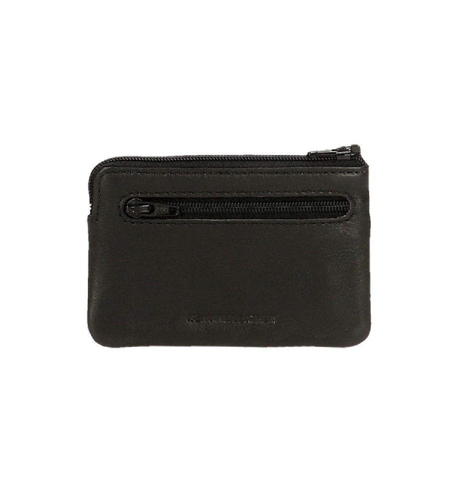 Bolsa Joumma Monedero Adept Jim Negro -11x7x1,5cm-