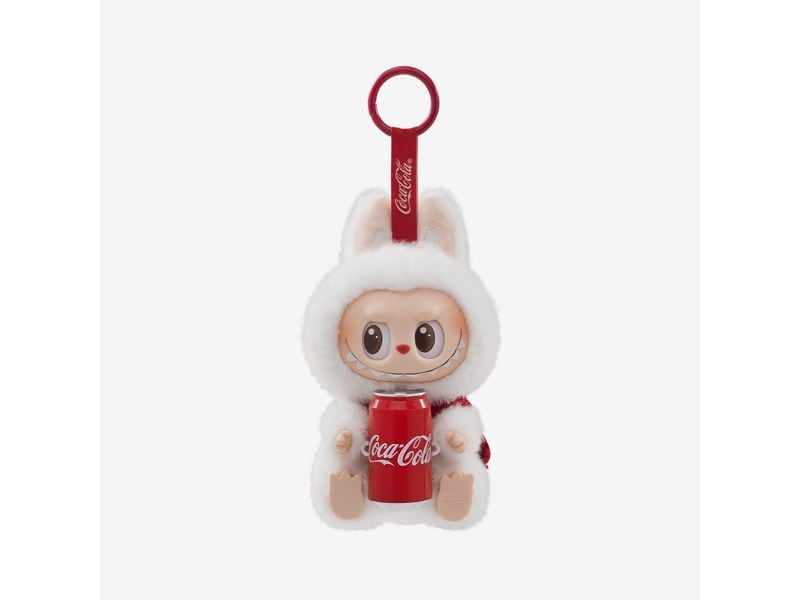Pop Mart Plüsch-Anhänger Labubu Coca Cola Blind Box, 17 cm Trendiger Vinyl-Plüschanhänger