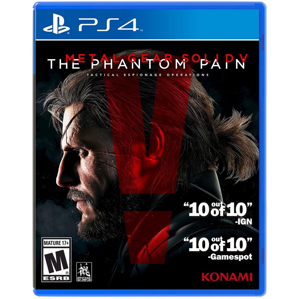 Metal Gear Solid V (5): The Phantom Pain (Import)- PlayStation 4