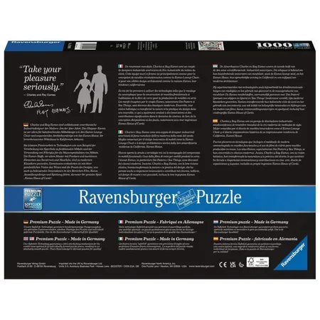 Ravensburger Puzzle - Eames Design Spectrum, 1000 Teile
