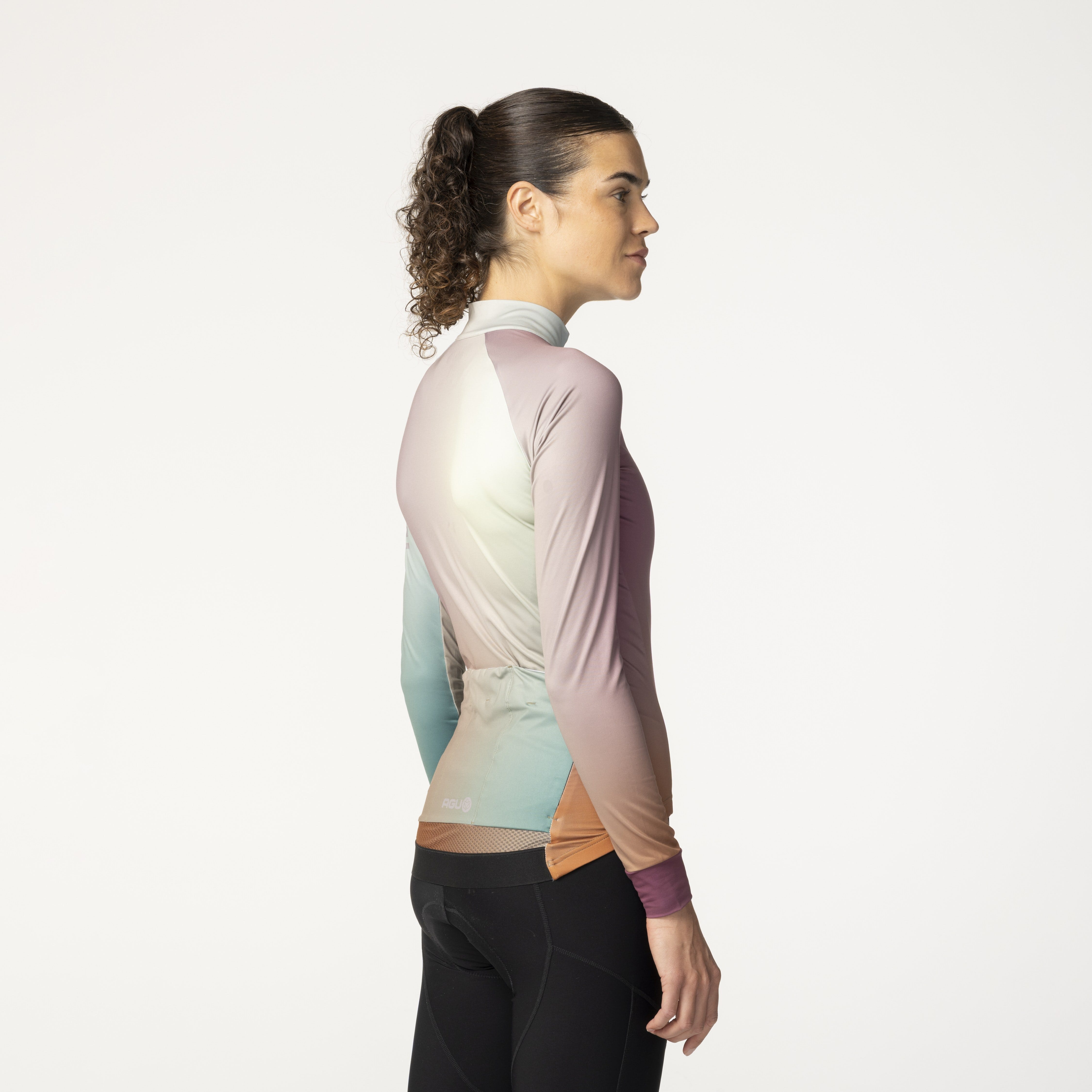 AGU Gradient Performance Dames lange mouwen fietsshirt  - Green