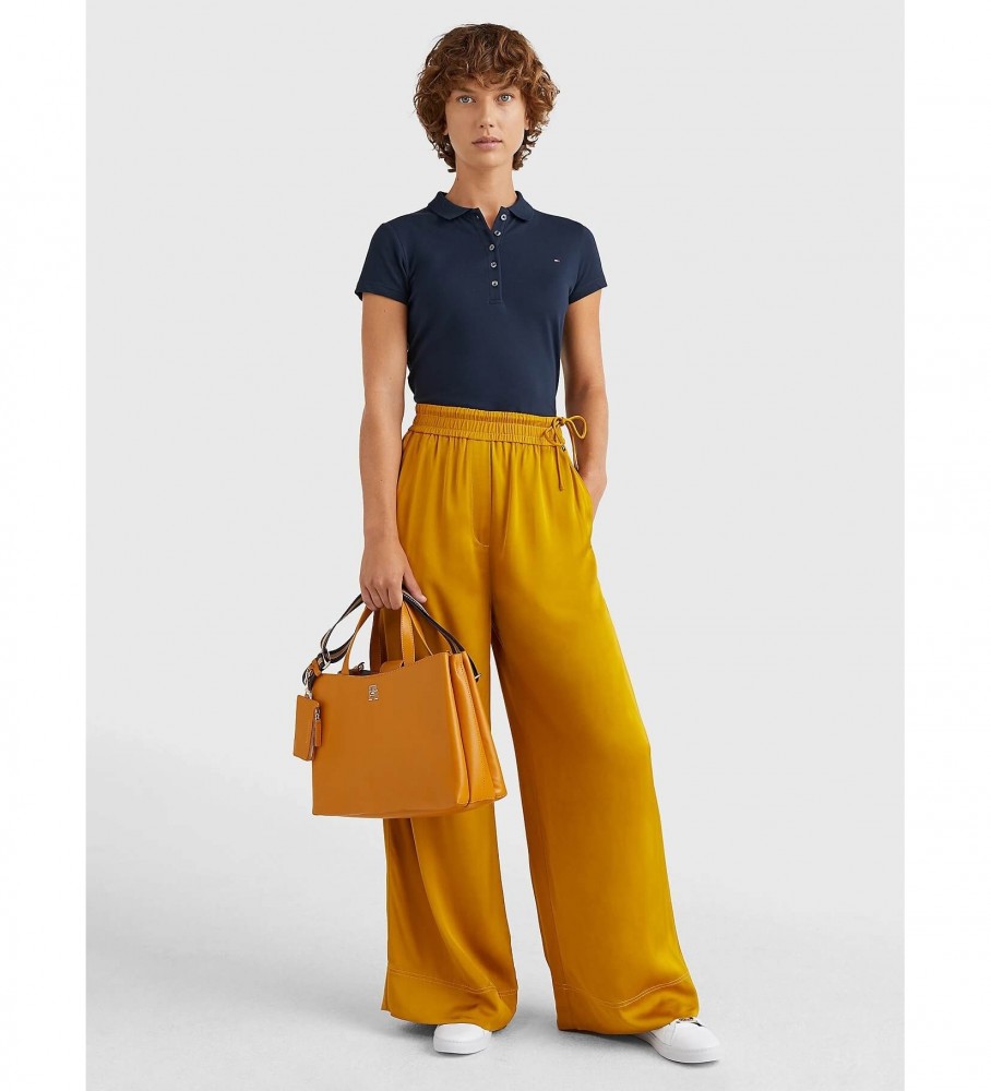 Tênis Tommy Hilfiger Essential de couro branco
