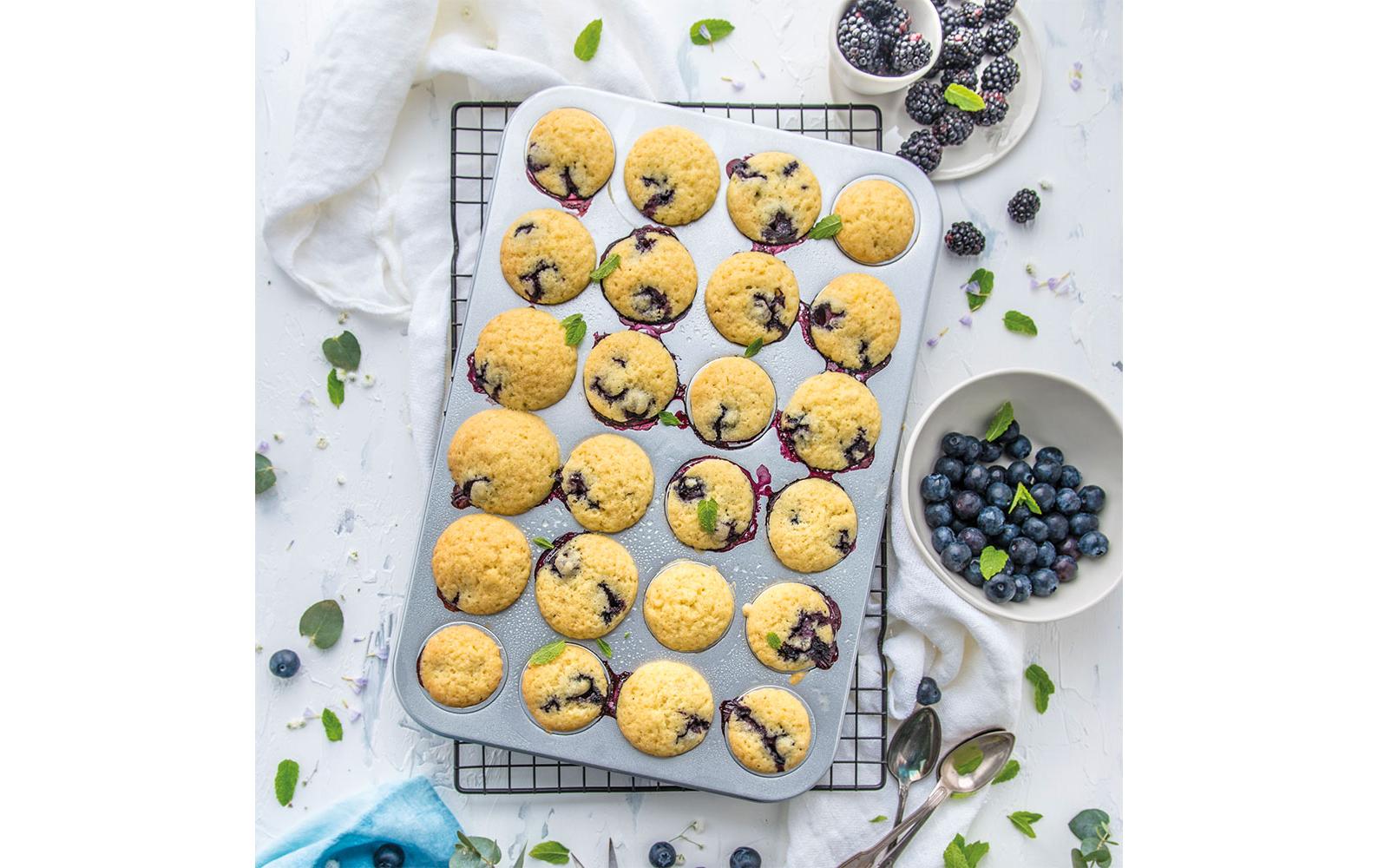 Mini Muffin Backform 24 MuldenBackform für Muffins