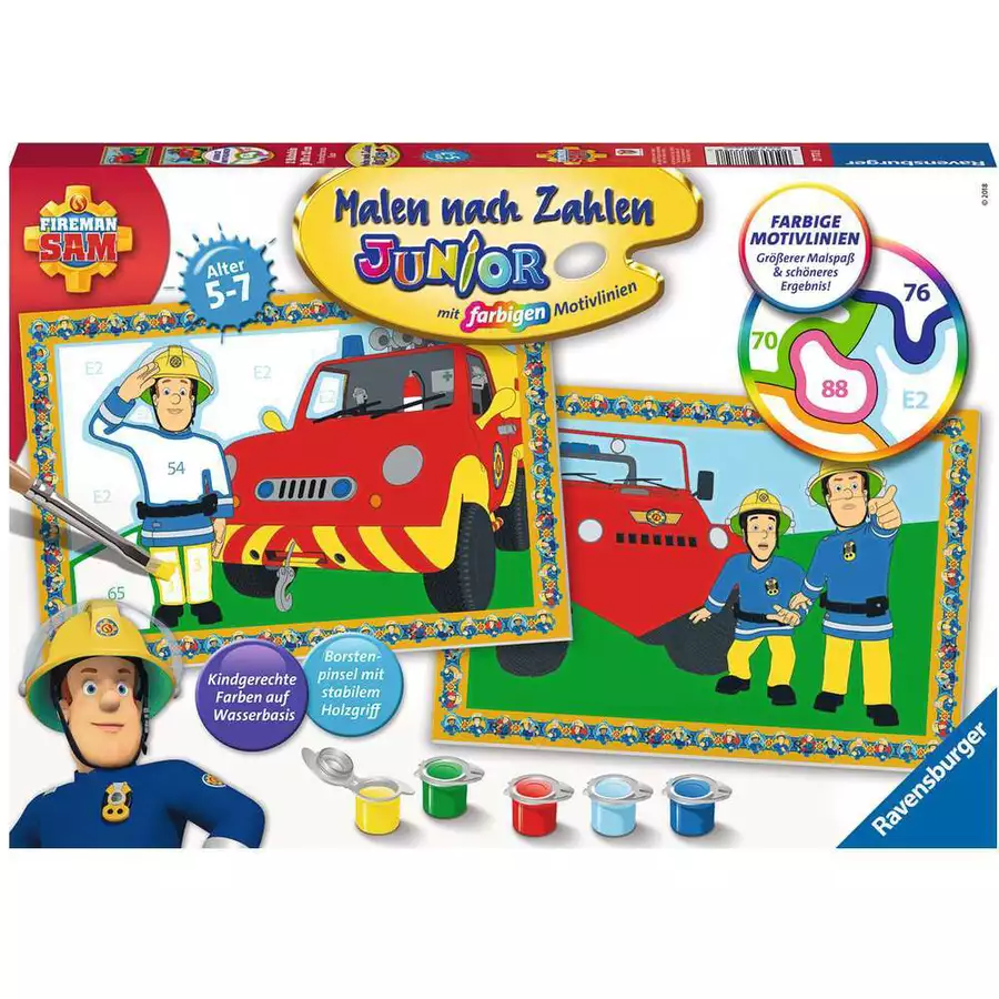 Ravensburger Feuerwehrmann Sam bunt