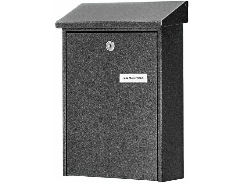Burgwächter Briefkasten DAILY 5861 E Grau Briefkasten