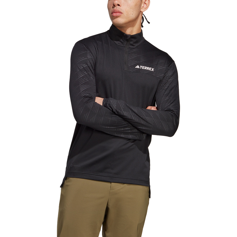 adidas Terrex Herren Multi Half Zip Longsleeve