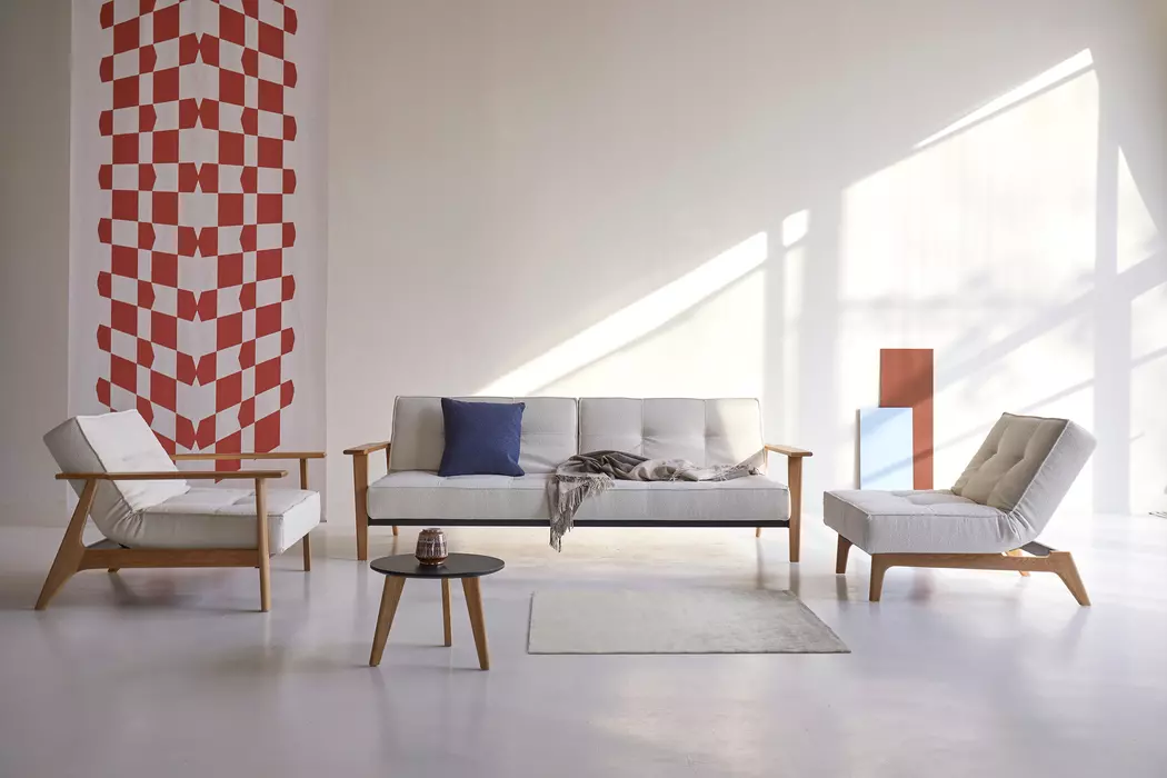 Schlafsofa Splitback Frej Eiche
