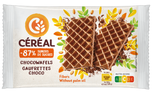 Céréal Chocowafels suikervrij maltitol 90g