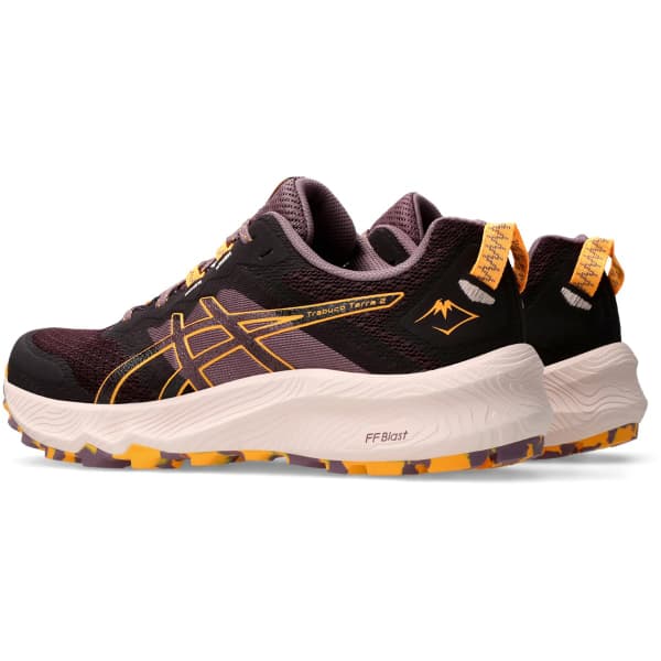 Chaussure trail ASICS GEL-TRABUCO TERRA 2 W DARK AUBERGINE/STADIUM ORANGE