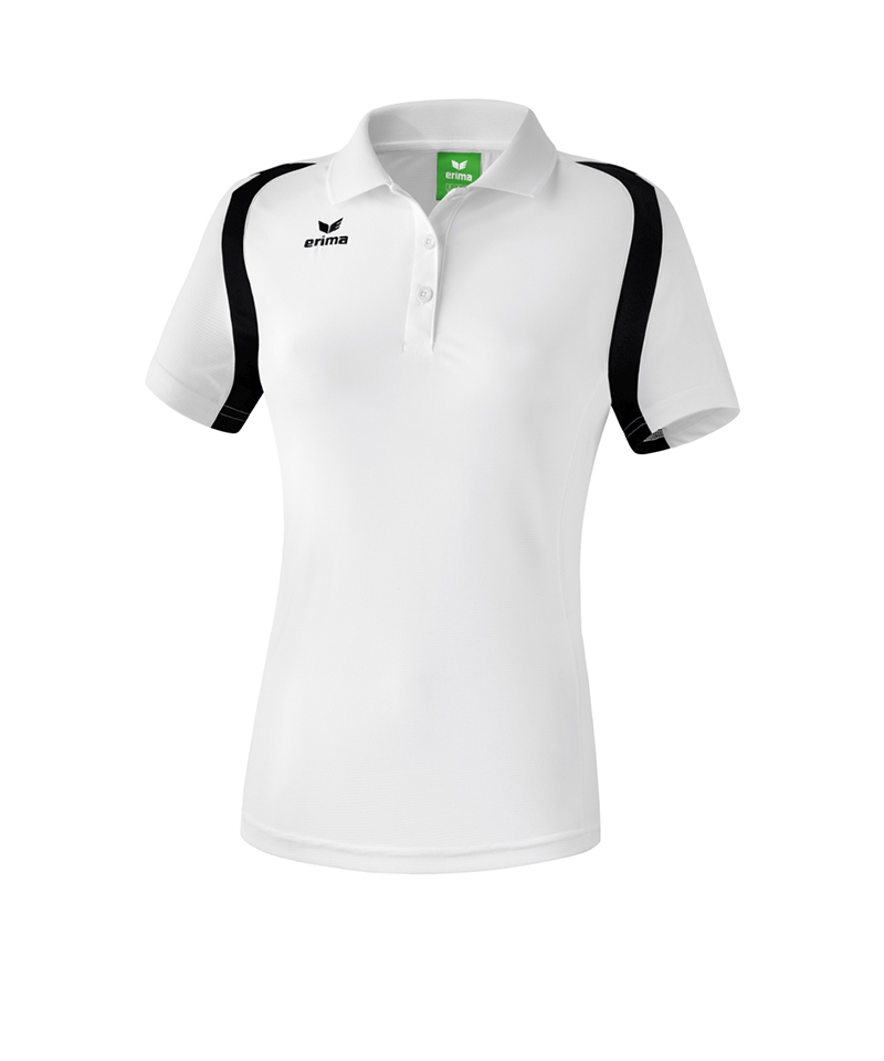 Erima Razor 2.0 Poloshirt Weiss Schwarz
