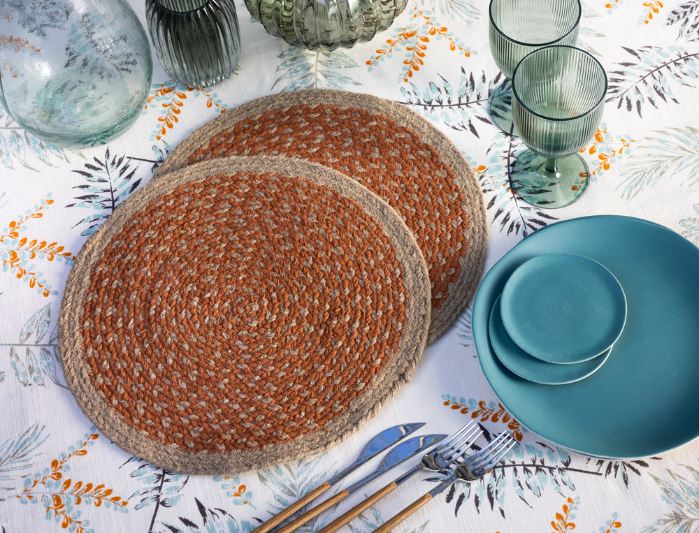 Lot de 2 sets de table-Déjeuner champêtre