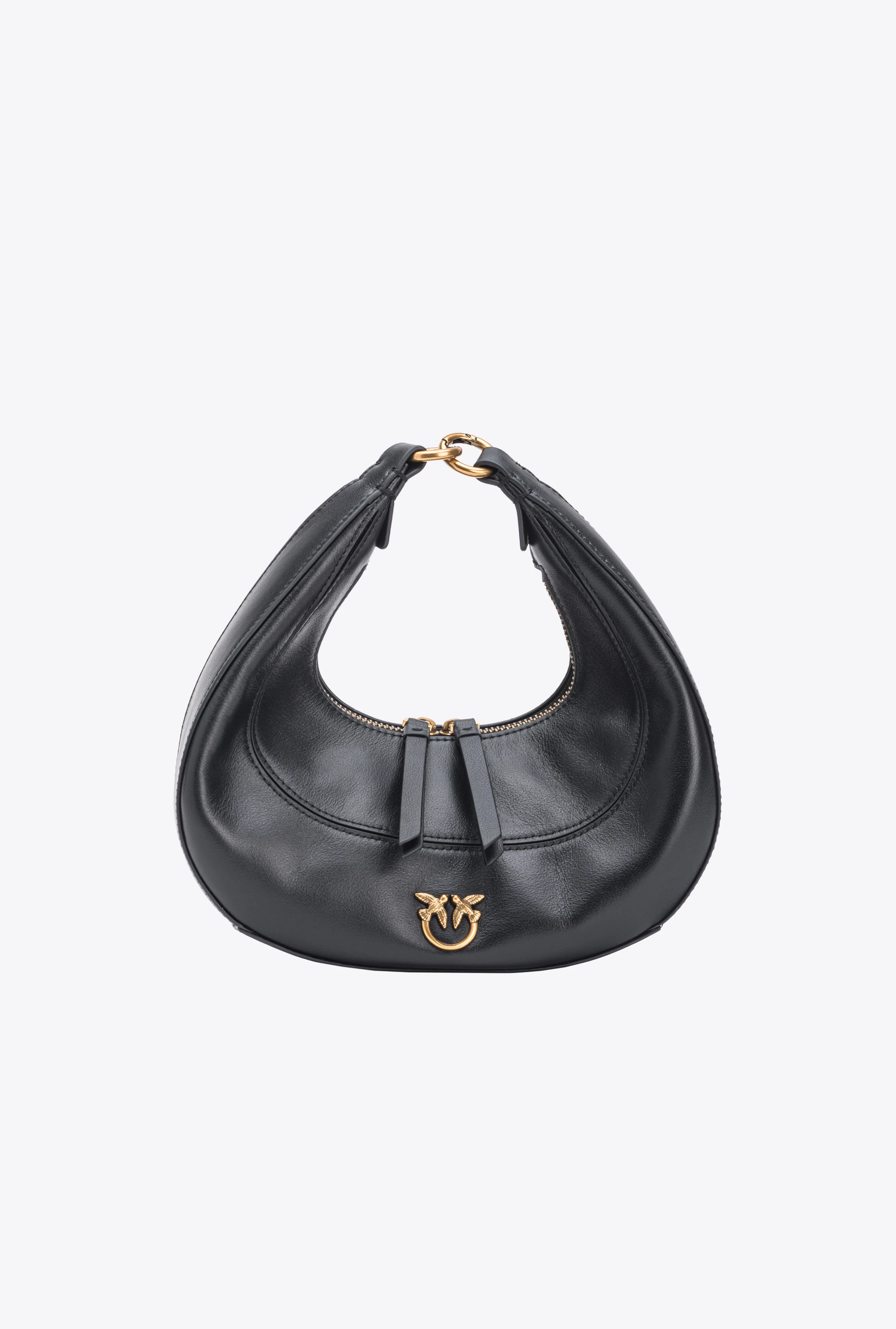Mini brioche bag hobo | Noir