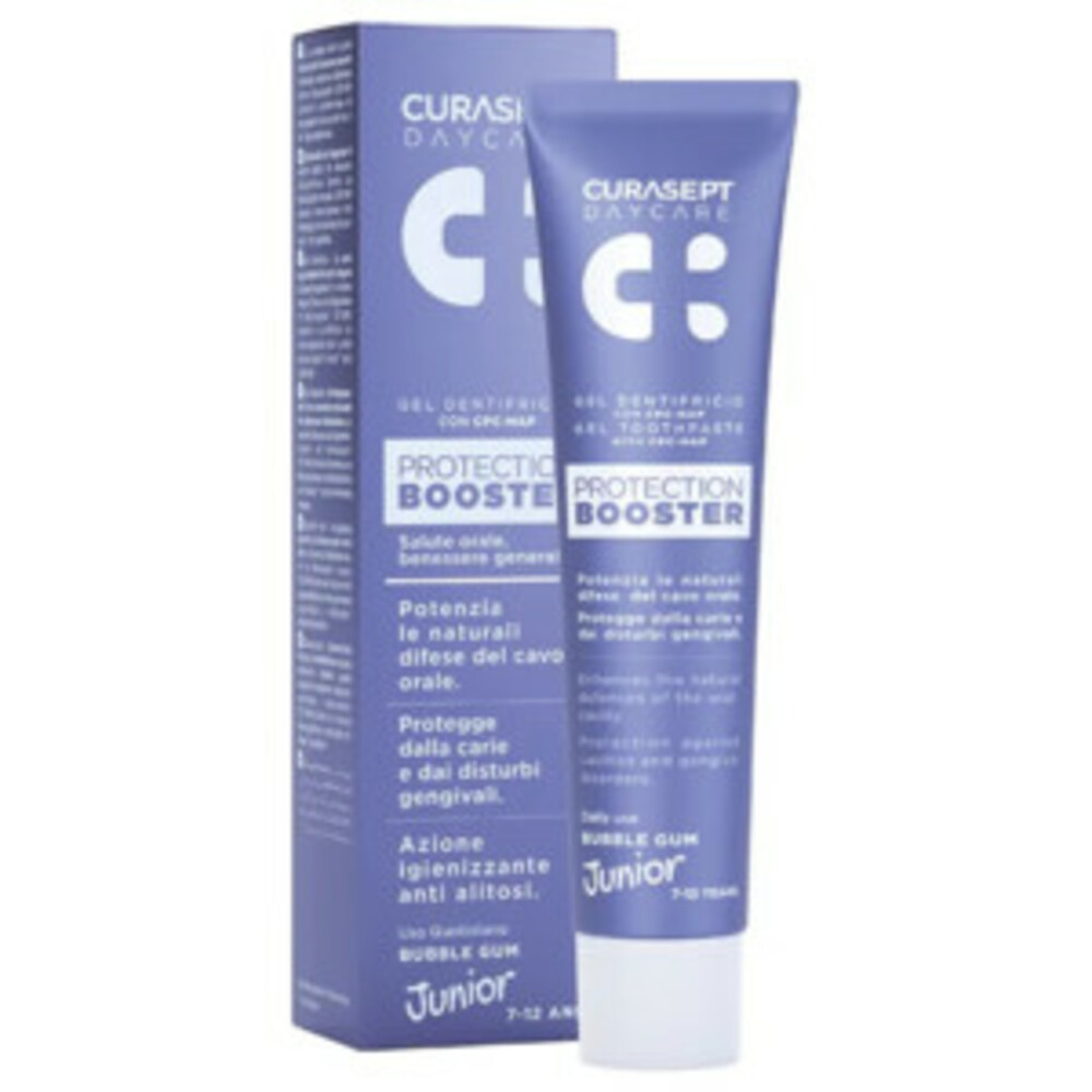 Curasept Daycare Protection Booster Tandpasta Junior Bubble Gum50 ml