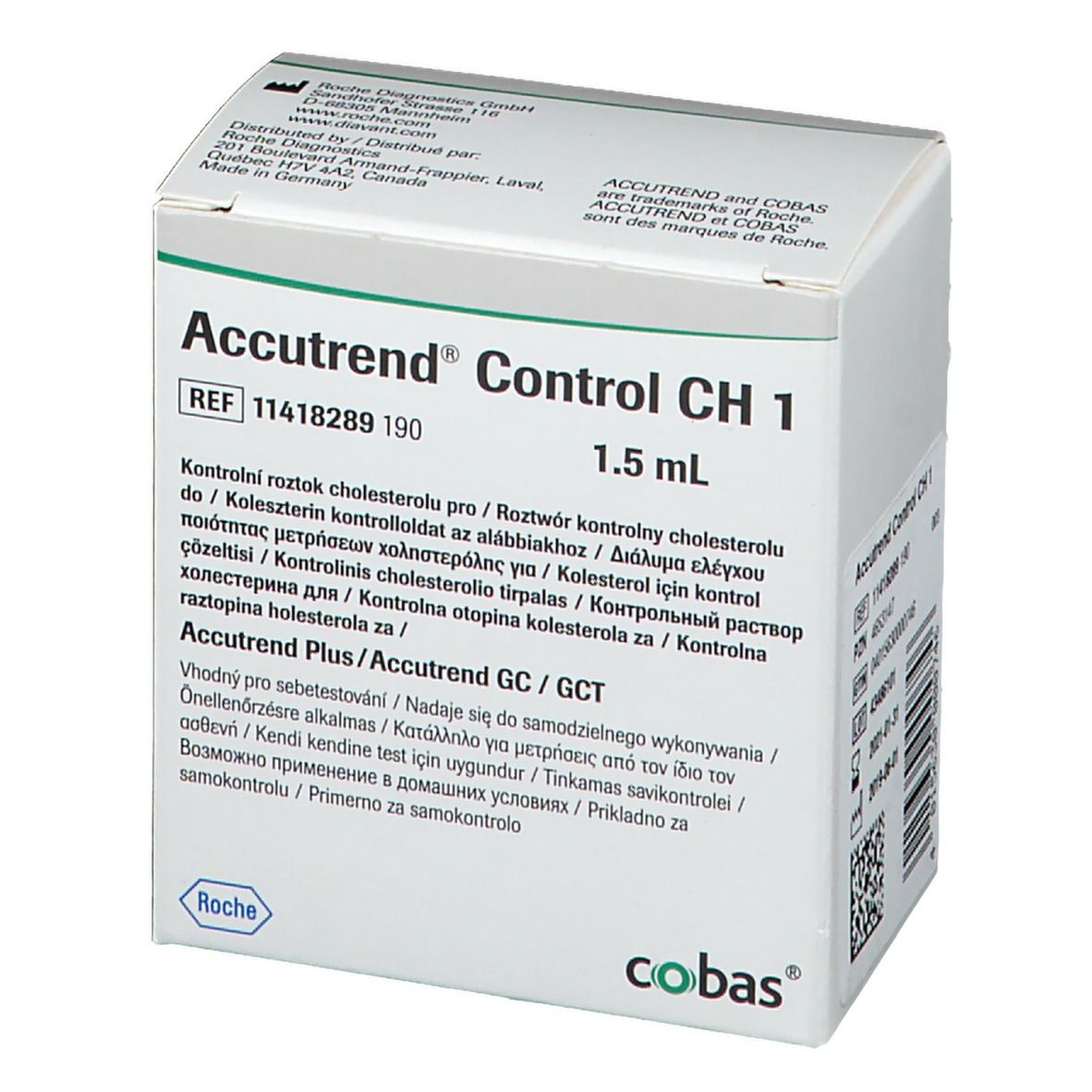 Accutrend® Control CH1 Lösung