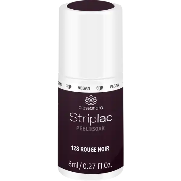 STRIPLAC PEEL OR SOAK ROUGE NOIR -VEGAN