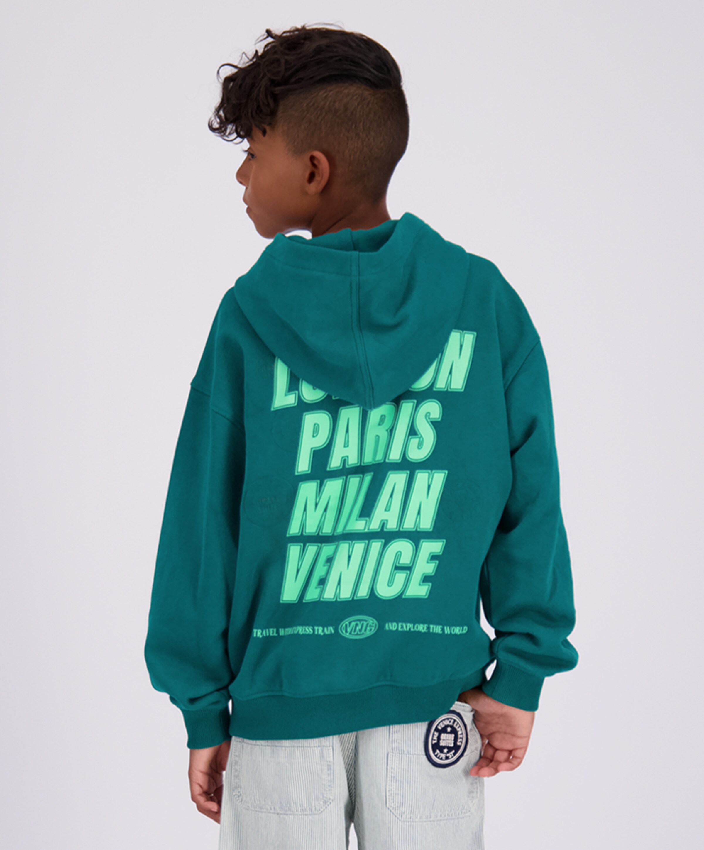 Vingino Jongens hoodie groen