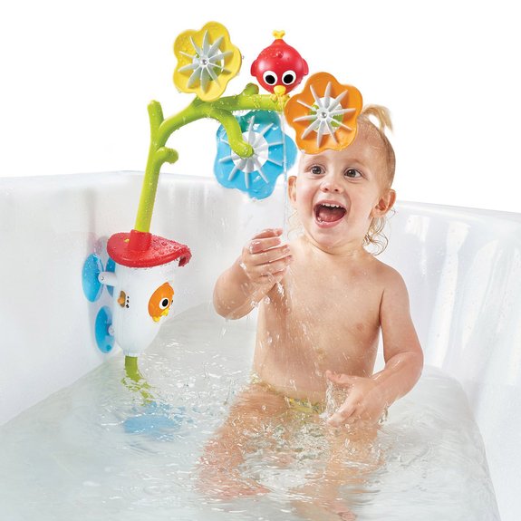 Mobile de bain avec oiseau