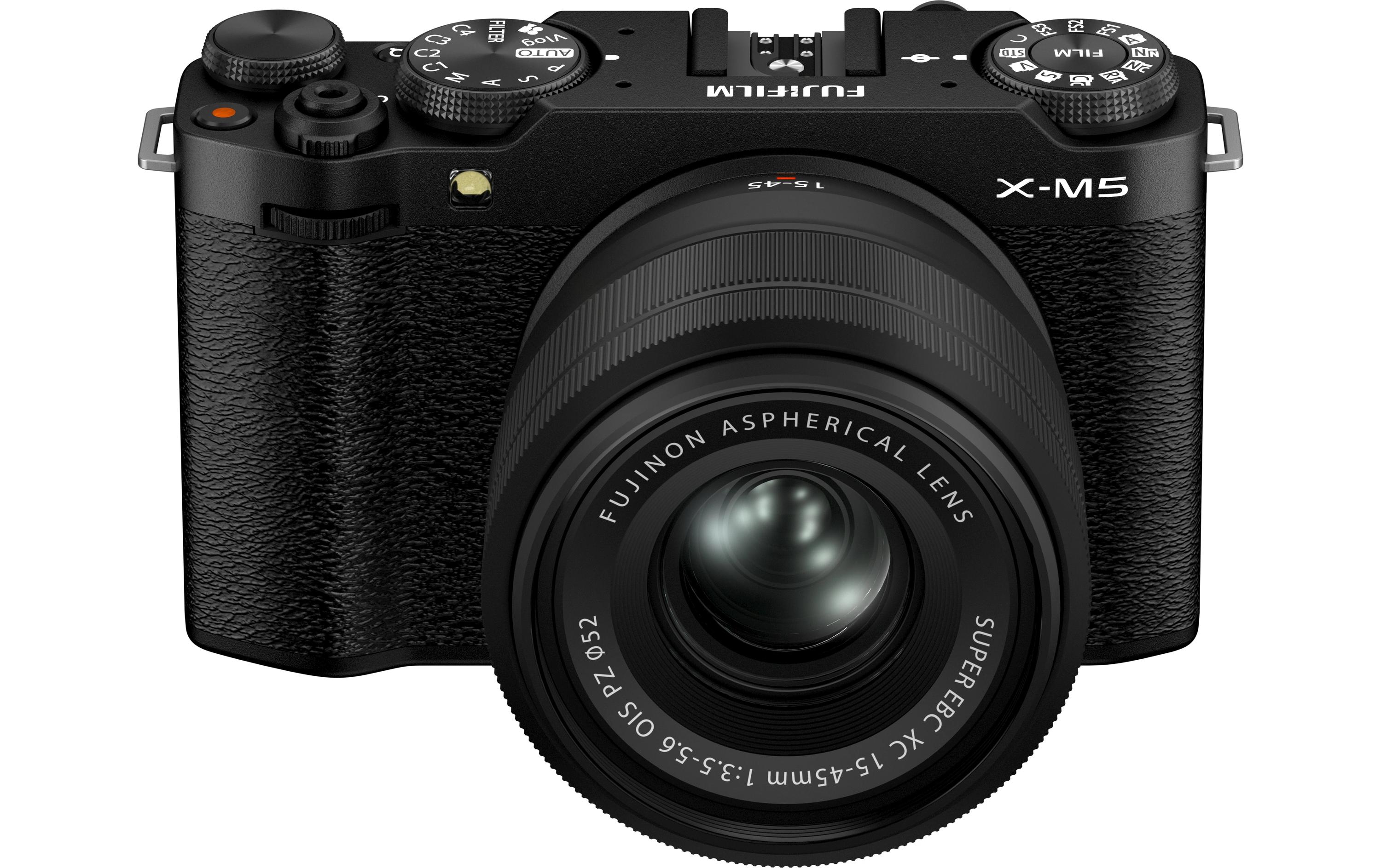 Fotokamera X-M5 Kit Schwarz XC 15-45mm<br>Kompakte spiegellose Systemkamera mit fortschrittlichen Foto- und Videofunktionen inklusive Objektiv