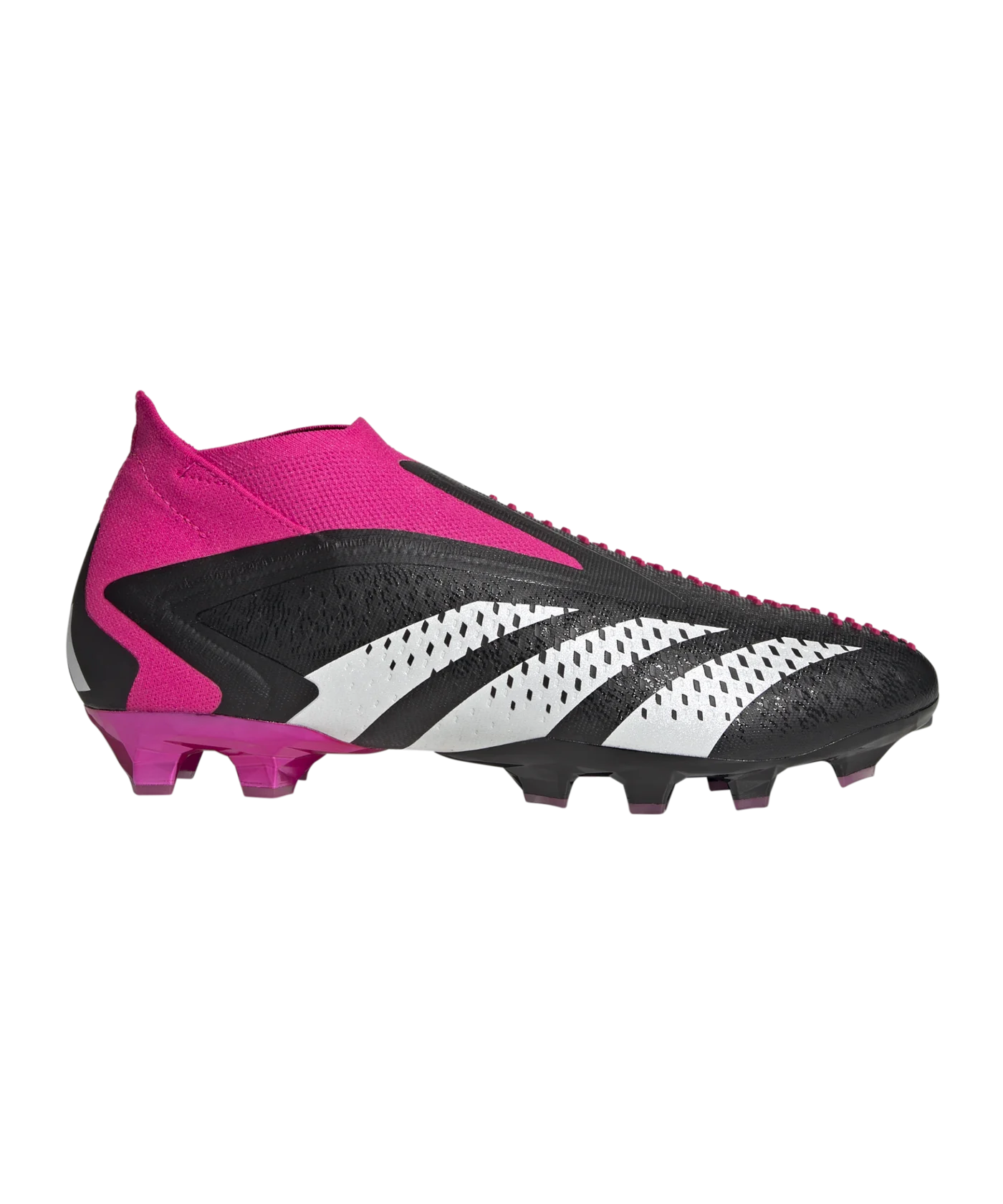 adidas Predator Accuracy+ AG Own Your Football Schwarz Weiss Pink