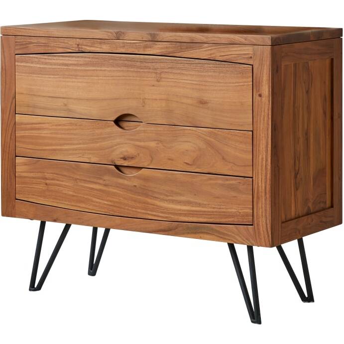 Commode en acacia massif Bonnie