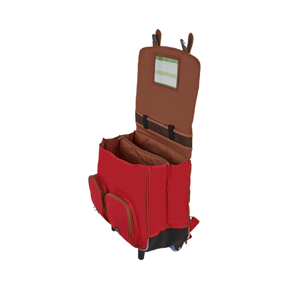 Cartable trolley Arthur bicolore