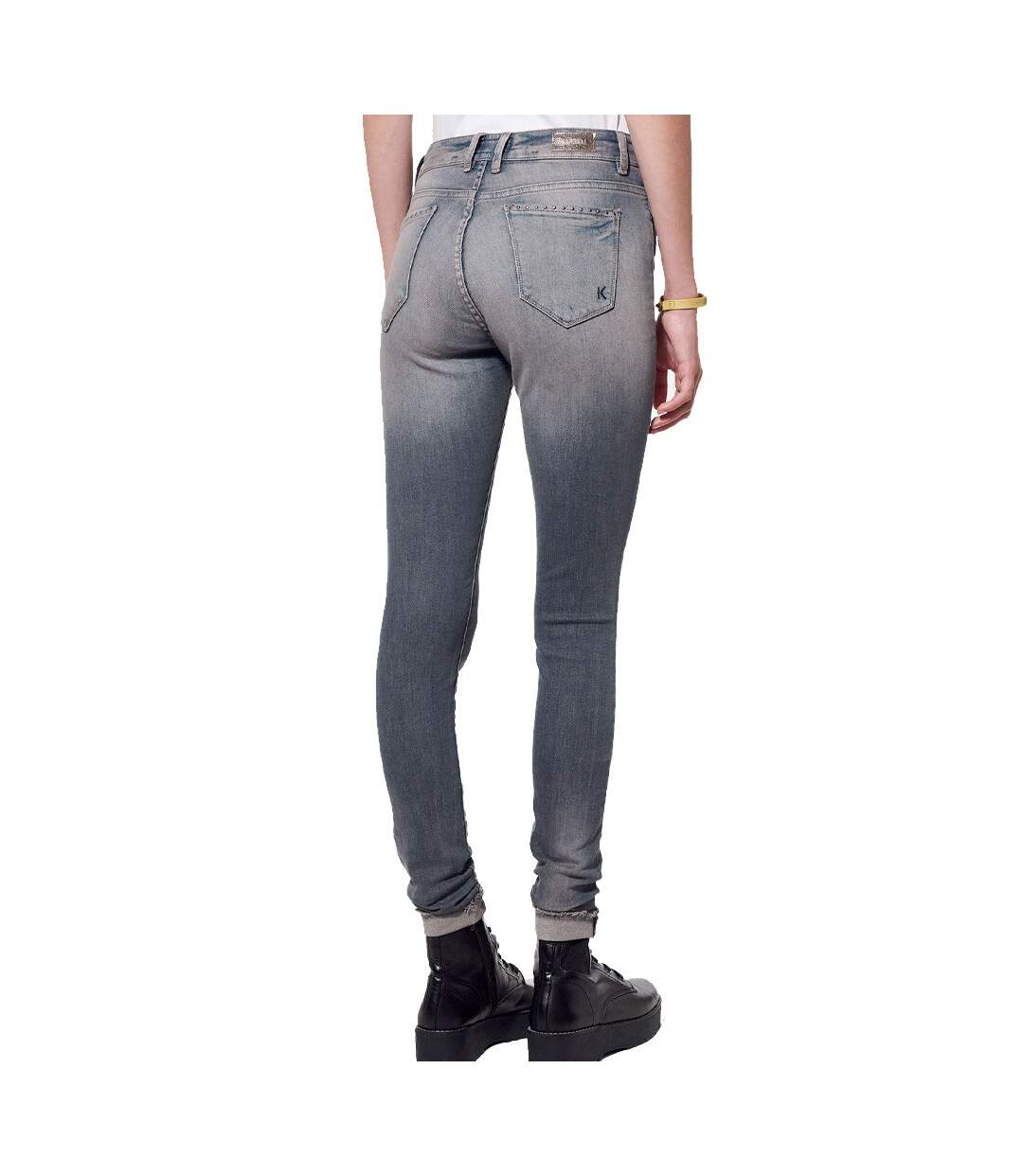 Jean Skinny Gris Femme Kaporal Jena