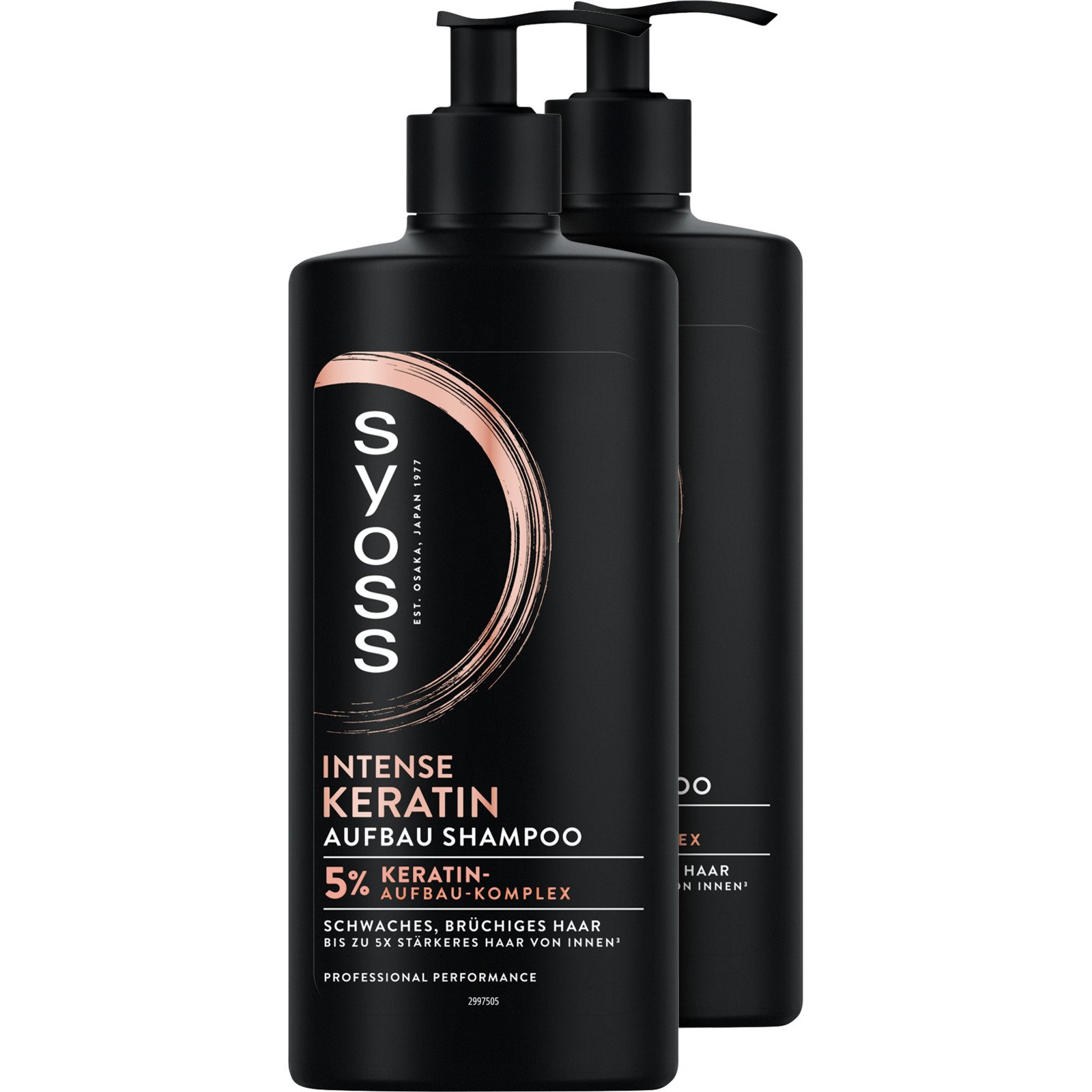 Syoss Shampoo Intense Keratin 2x440 ml