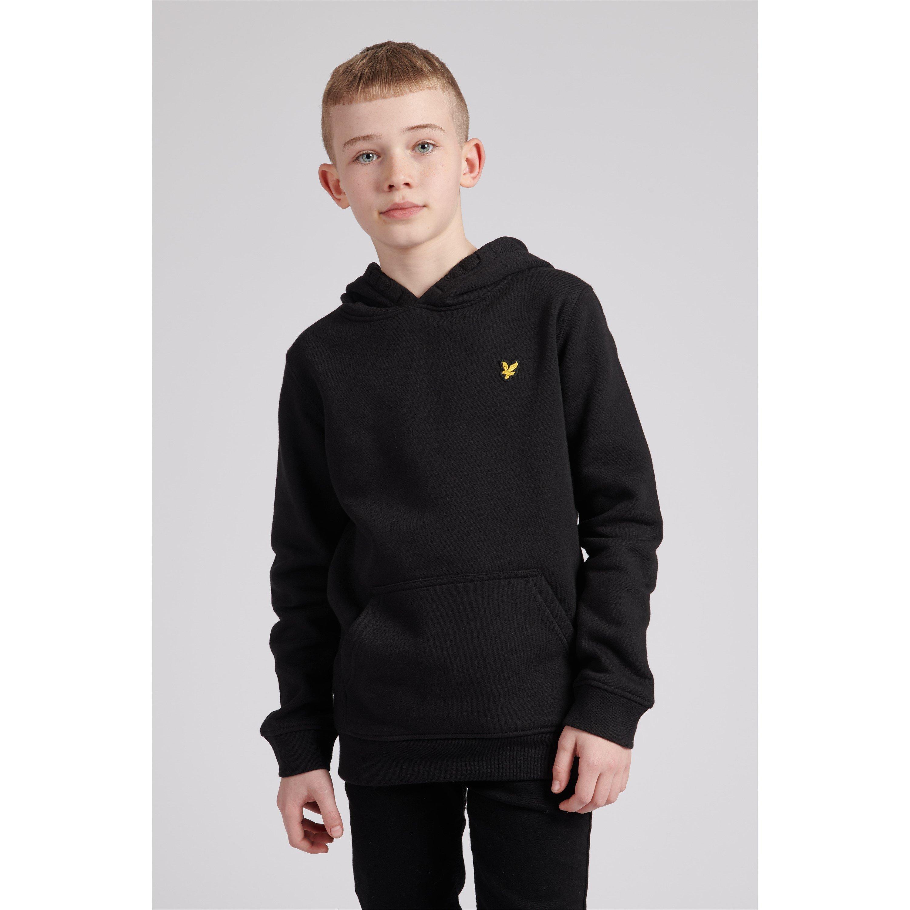 Lyle and Scott Logo Fleece Hoodie Juniors