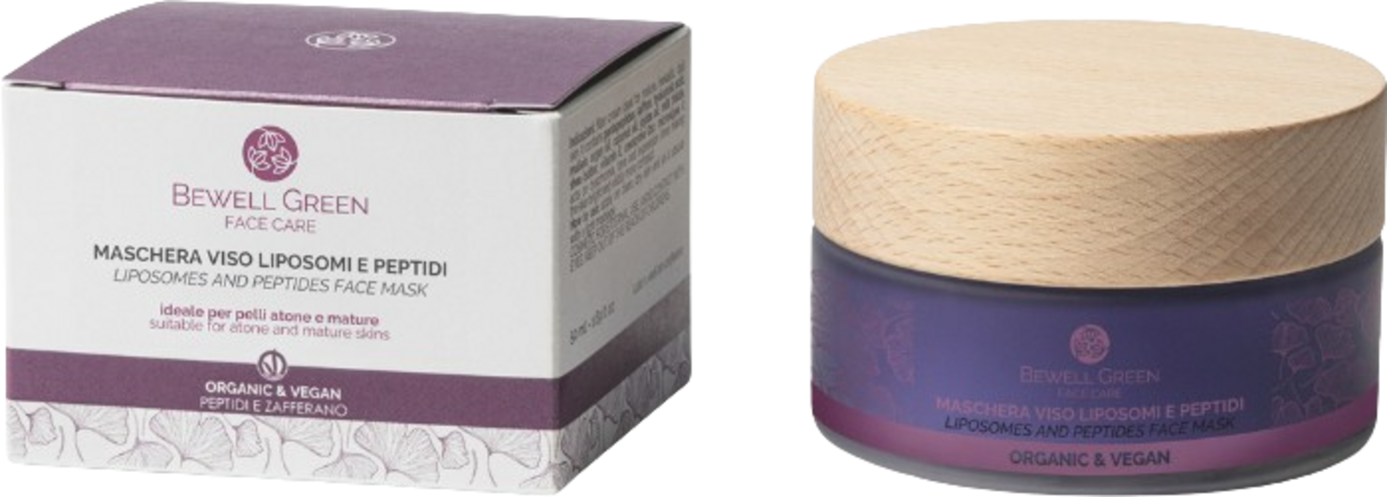 BeWell Green  Liposomes & Peptides Face Mask, 100 ml