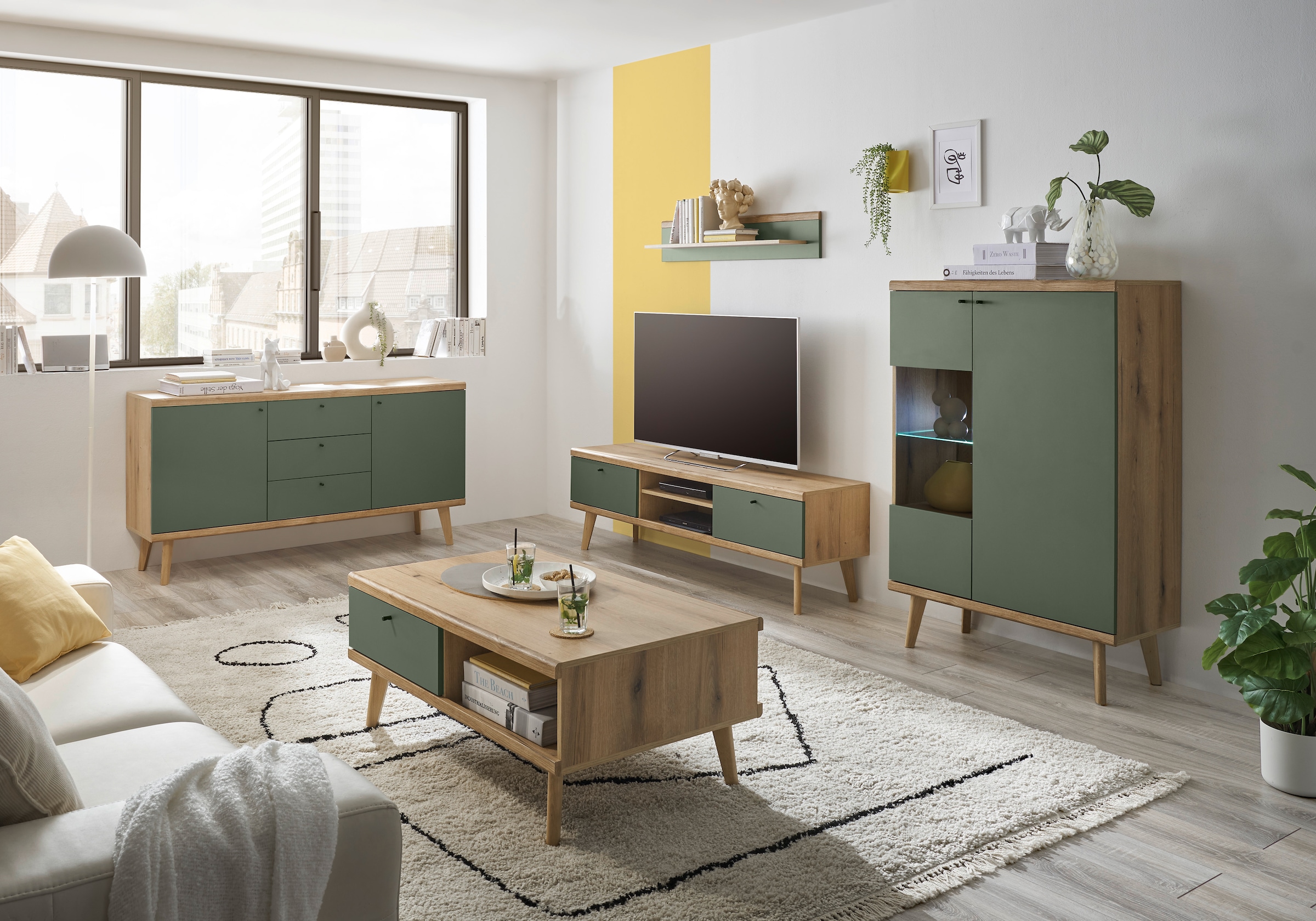 INOSIGN Wohnwand »MAVAS« Set, 3 Stk. tlg.