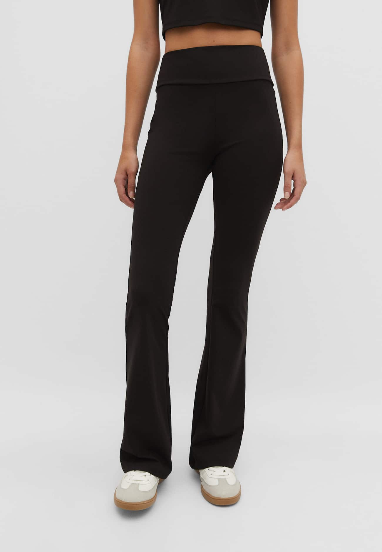 Leggings modeladoras flare