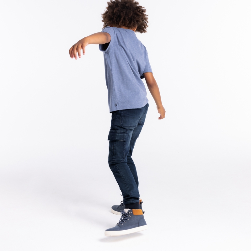 Jean cargo bleu Garçon