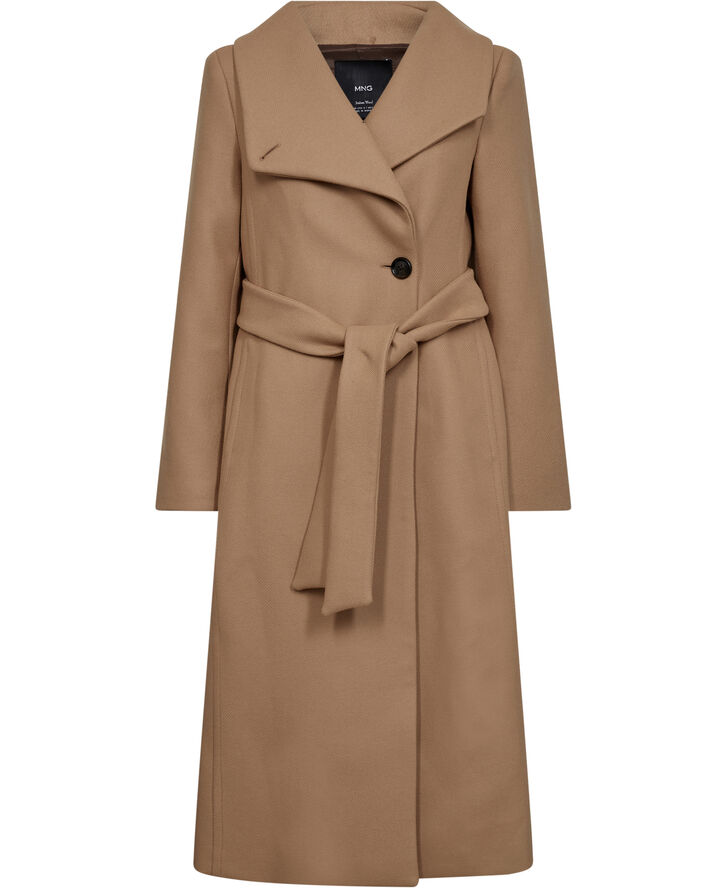MANGO COAT. -- SIRENITA Medium brown